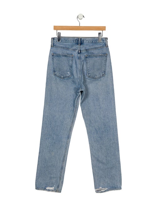 AGOLDE High-Rise Straight Leg Jeans