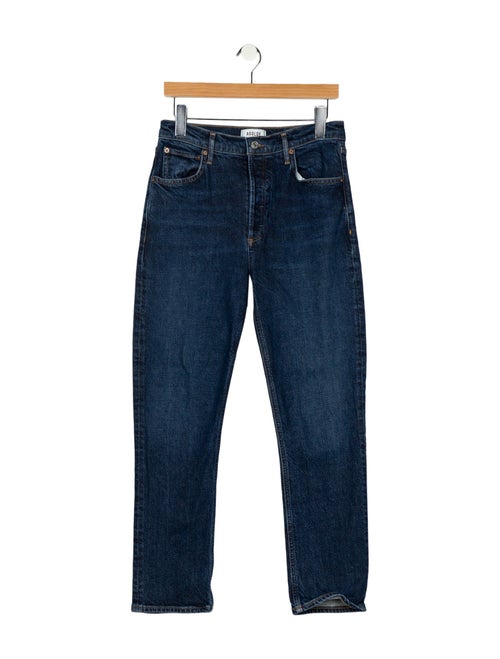 AGOLDE High-Rise Straight Leg Jeans
