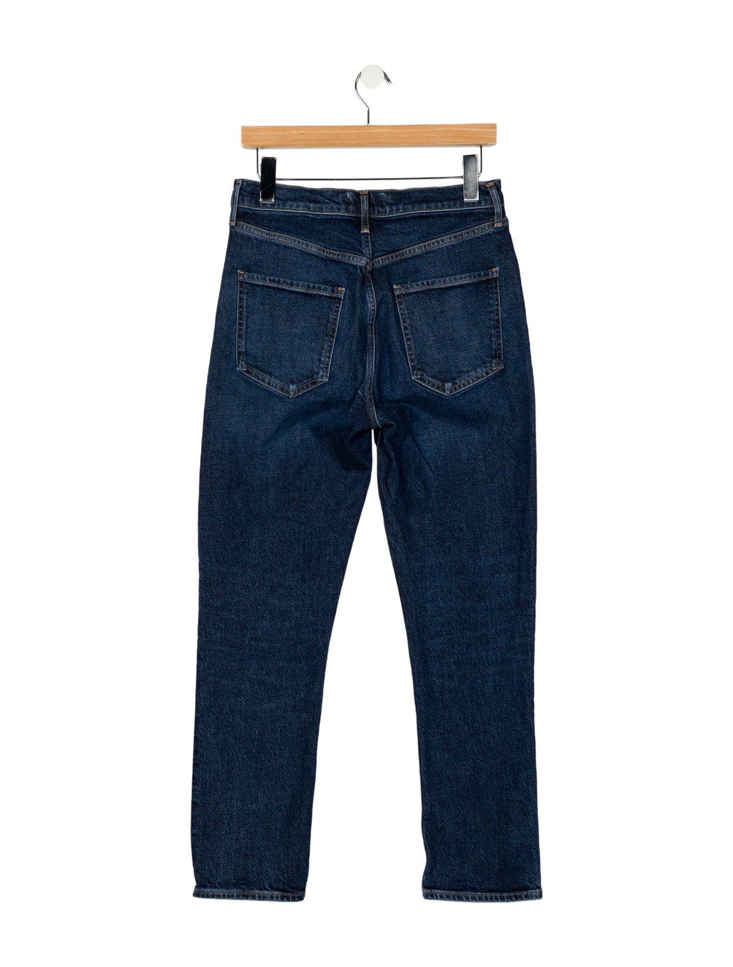 AGOLDE High-Rise Straight Leg Jeans