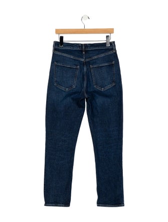 AGOLDE High-Rise Straight Leg Jeans
