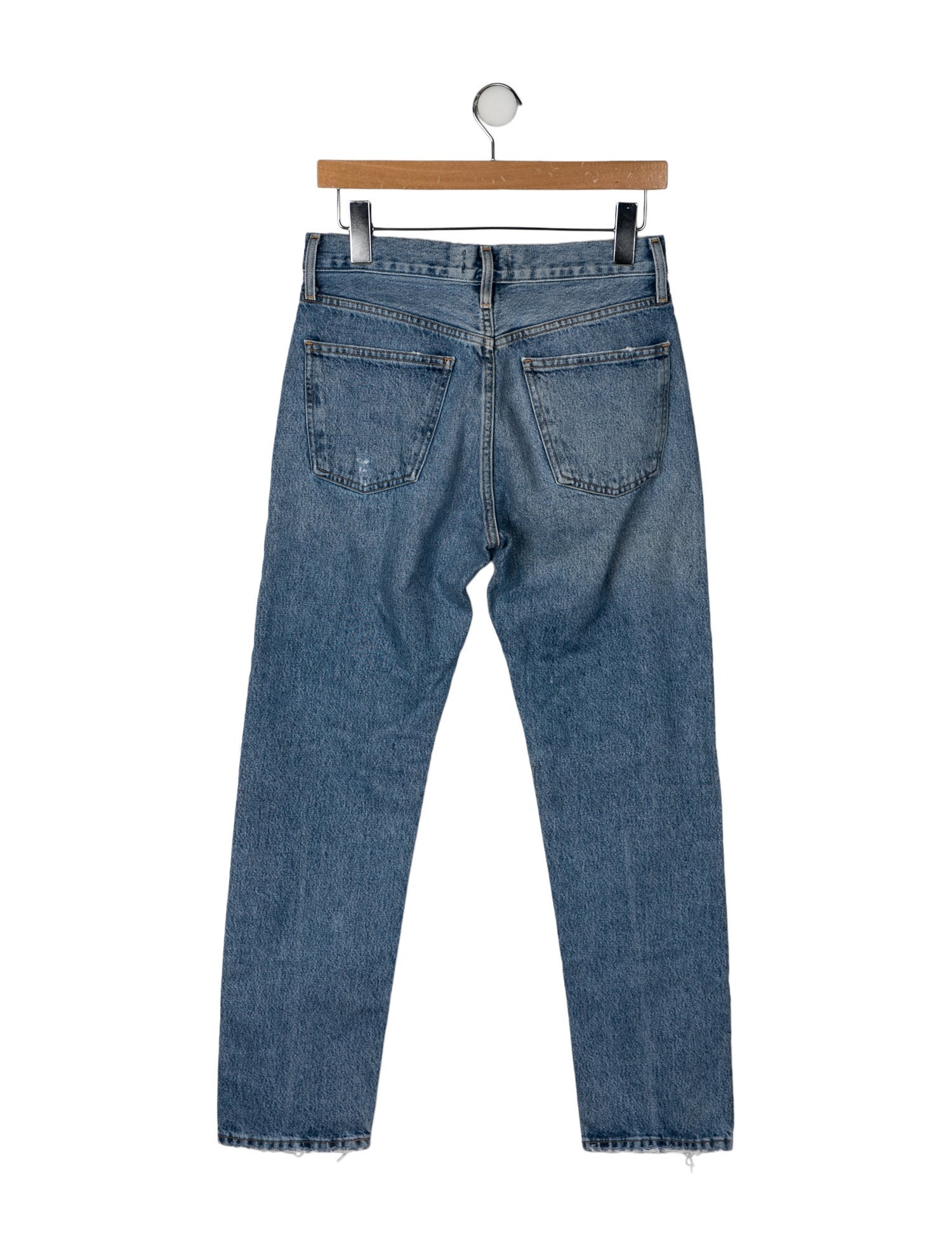 AGOLDE High-Rise Straight Leg Jeans
