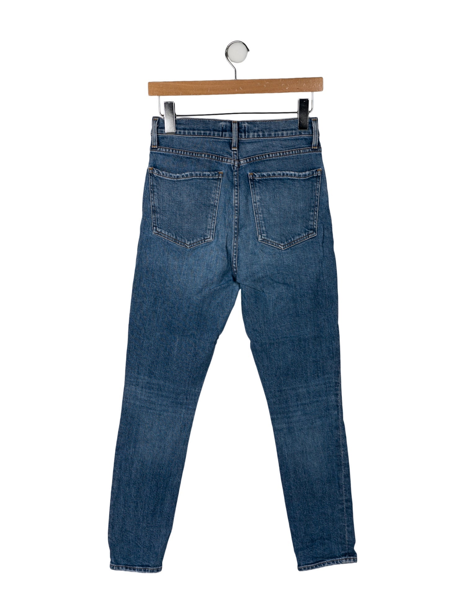 AGOLDE High-Rise Skinny Leg Jeans