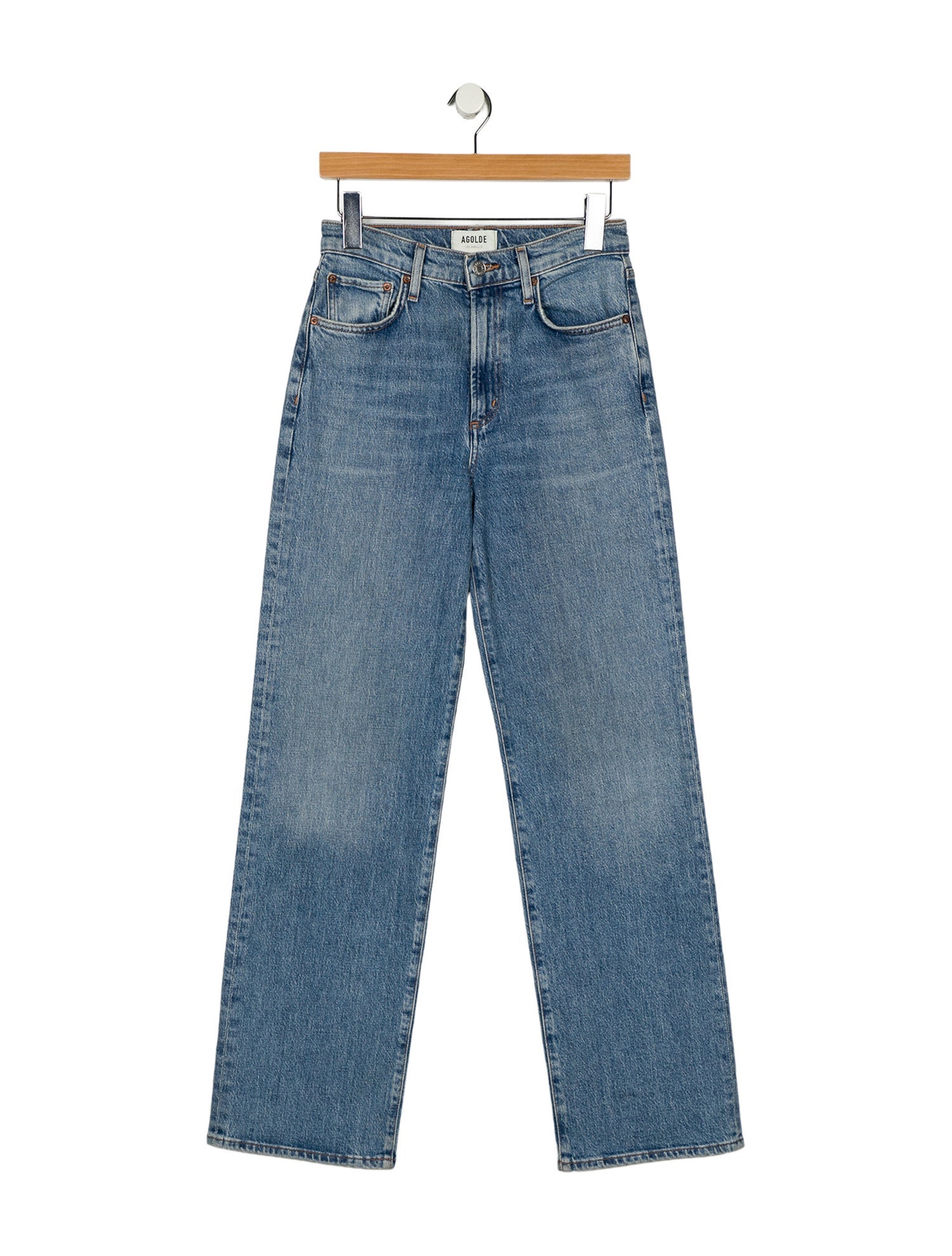 AGOLDE High-Rise Wide Leg Jeans