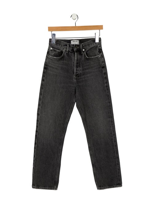 AGOLDE High-Rise Straight Leg Jeans
