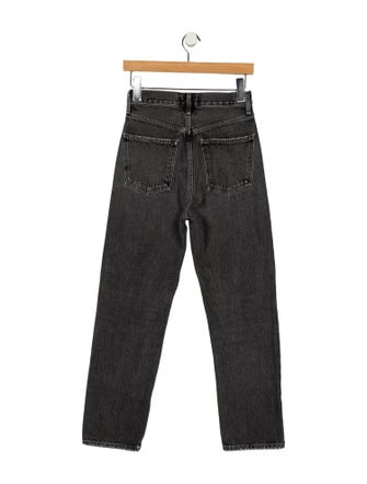 AGOLDE High-Rise Straight Leg Jeans