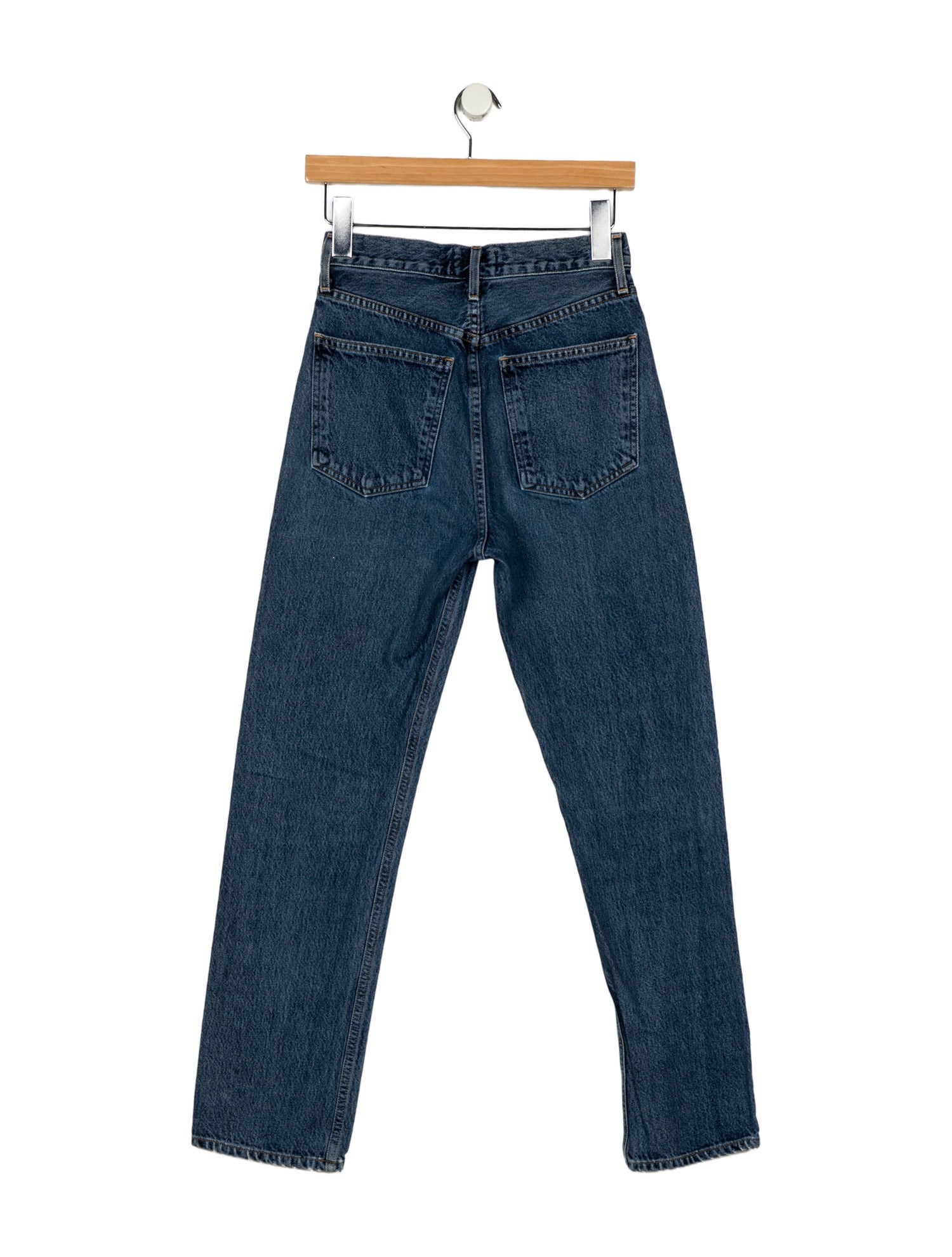 AGOLDE High-Rise Straight Leg Jeans