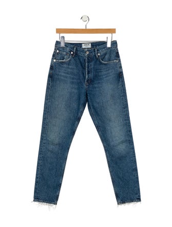 AGOLDE Mid-Rise Skinny Leg Jeans