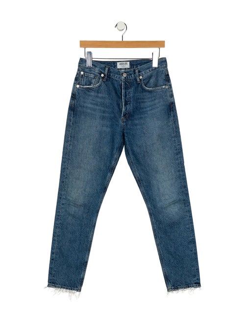 AGOLDE Mid-Rise Skinny Leg Jeans