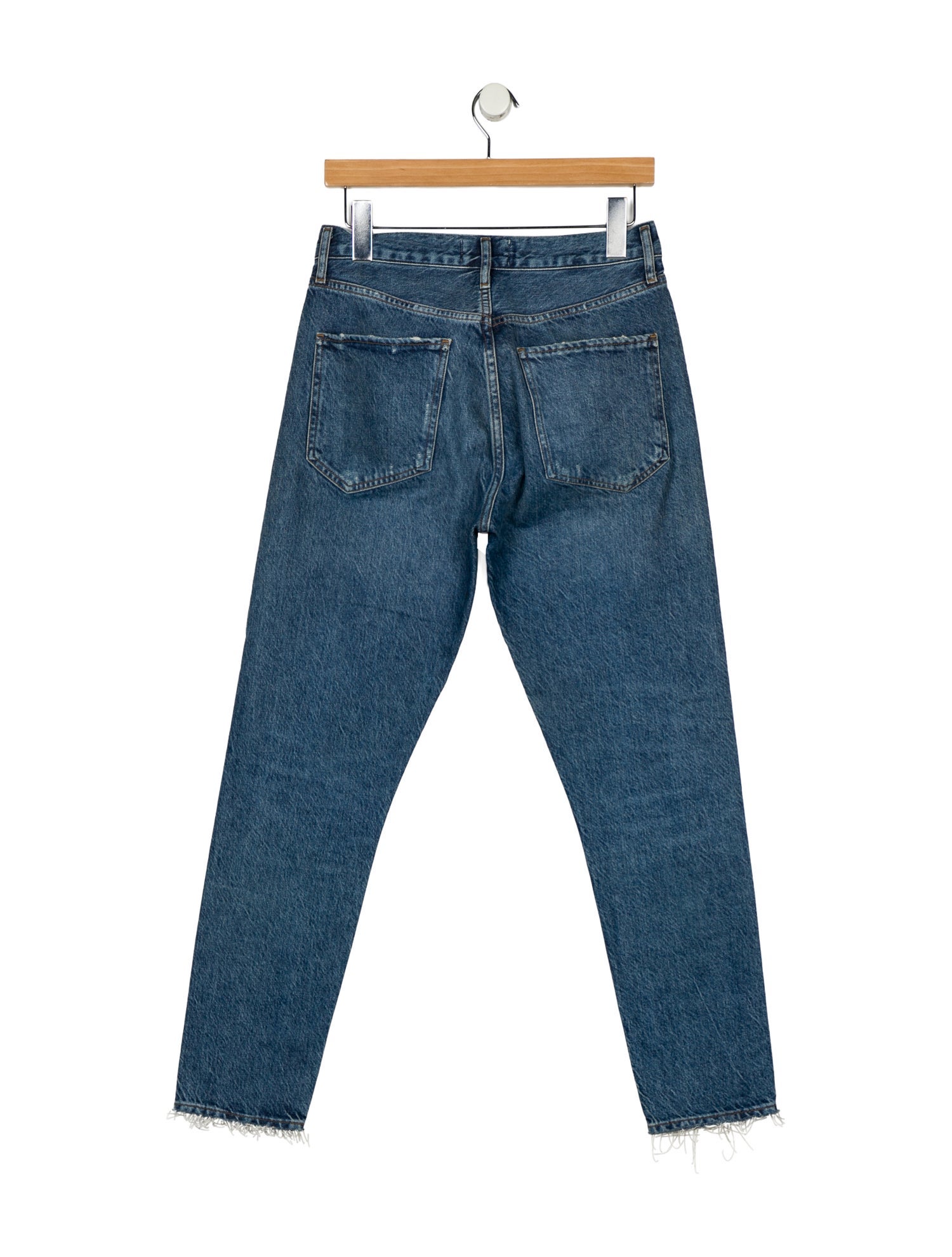 AGOLDE Mid-Rise Skinny Leg Jeans