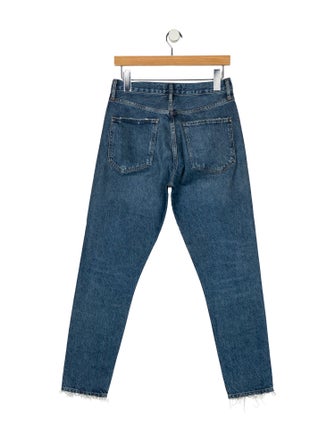 AGOLDE Mid-Rise Skinny Leg Jeans