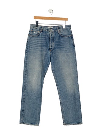 AGOLDE High-Rise Straight Leg Jeans