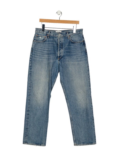 AGOLDE High-Rise Straight Leg Jeans