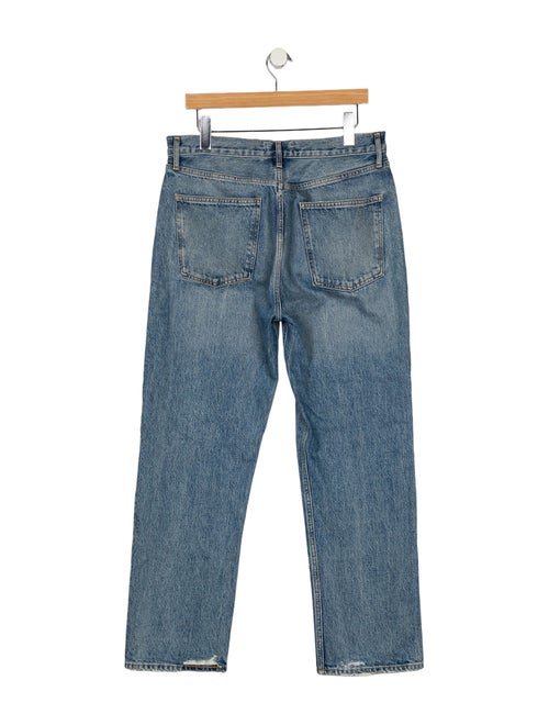 AGOLDE High-Rise Straight Leg Jeans