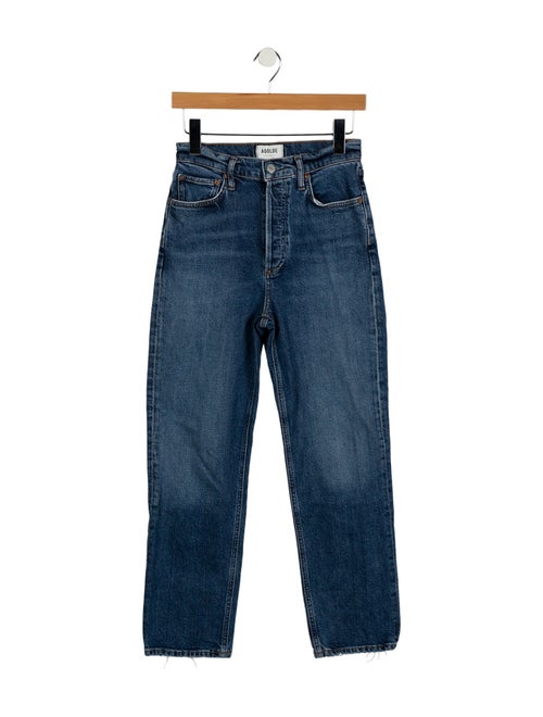 AGOLDE Low-Rise Straight Leg Jeans
