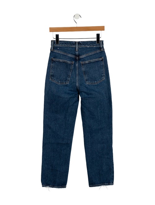 AGOLDE Low-Rise Straight Leg Jeans