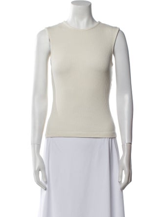 AGOLDE Crew Neck Sleeveless Top