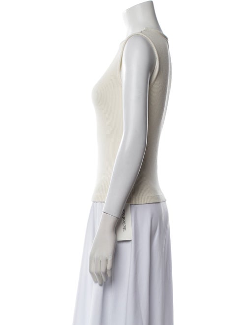 AGOLDE Crew Neck Sleeveless Top