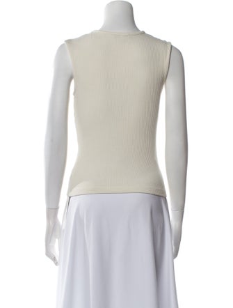 AGOLDE Crew Neck Sleeveless Top