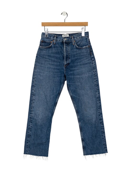 AGOLDE High-Rise Straight Leg Jeans