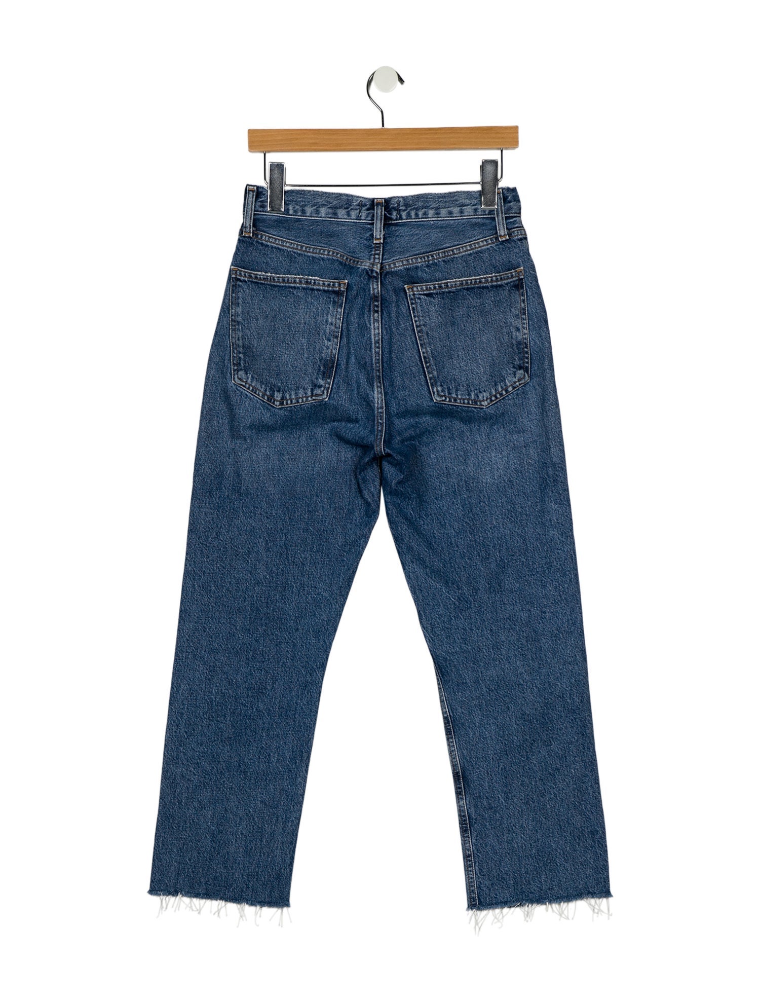 AGOLDE High-Rise Straight Leg Jeans