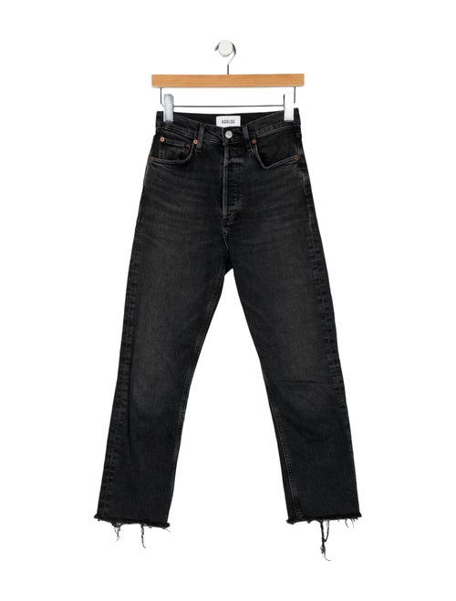 AGOLDE Mid-Rise Straight Leg Jeans
