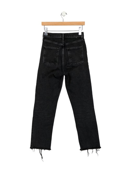 AGOLDE Mid-Rise Straight Leg Jeans