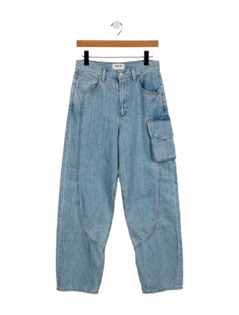 AGOLDE High-Rise Straight Leg Jeans