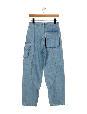 AGOLDE High-Rise Straight Leg Jeans