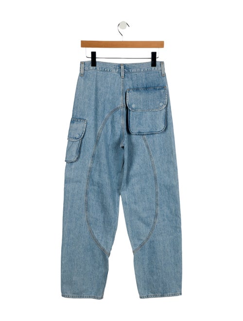 AGOLDE High-Rise Straight Leg Jeans