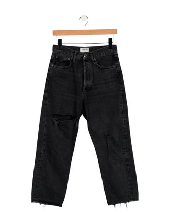 AGOLDE High-Rise Straight Leg Jeans