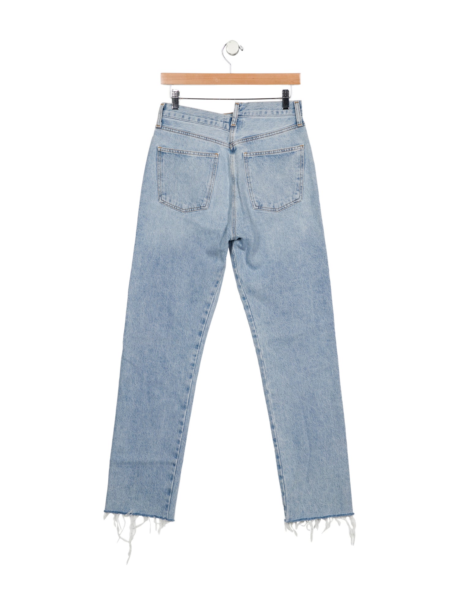 AGOLDE High-Rise Straight Leg Jeans