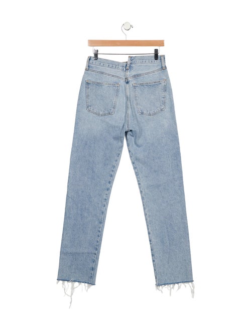 AGOLDE High-Rise Straight Leg Jeans