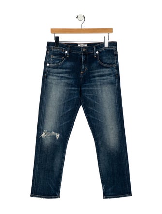 AGOLDE Mid-Rise Straight Leg Jeans