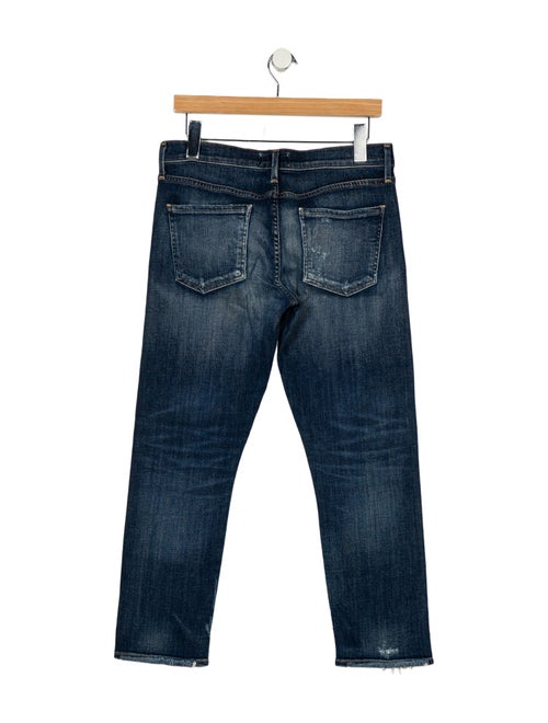 AGOLDE Mid-Rise Straight Leg Jeans