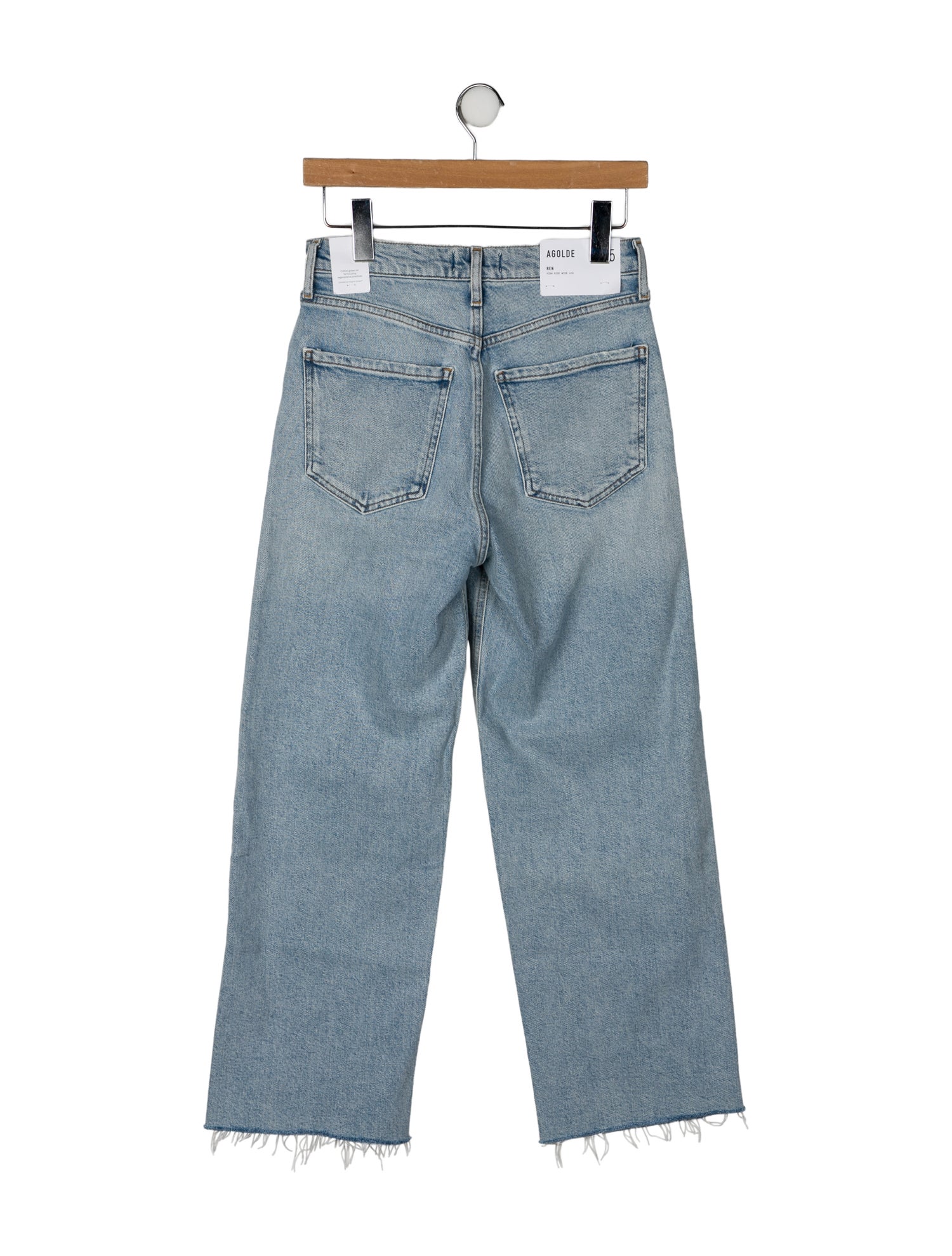 AGOLDE High-Rise Wide Leg Jeans w/ Tags