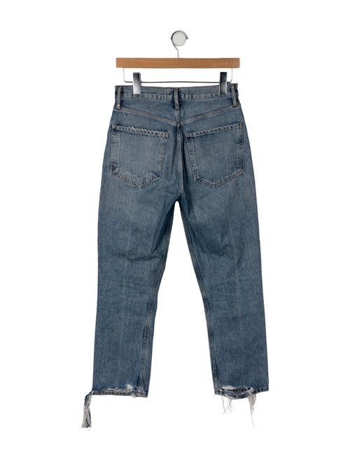 AGOLDE High-Rise Straight Leg Jeans