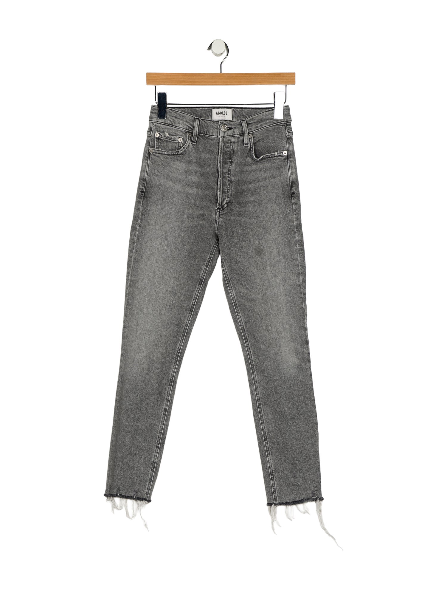 AGOLDE Mid-Rise Skinny Leg Jeans