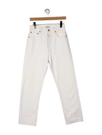 AGOLDE High-Rise Straight Leg Jeans