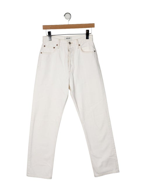 AGOLDE High-Rise Straight Leg Jeans