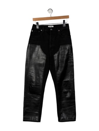 AGOLDE High-Rise Straight Leg Jeans