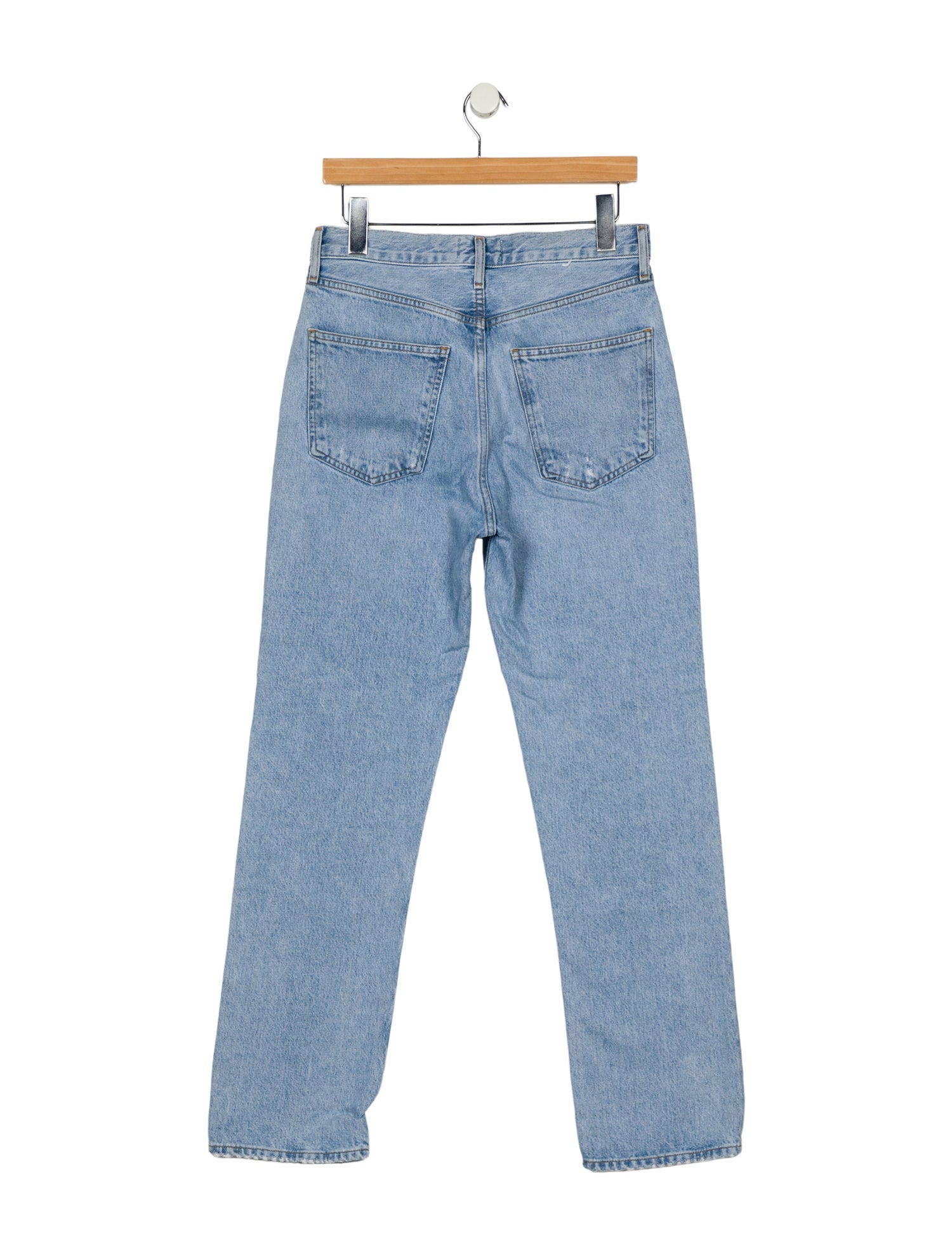 AGOLDE High-Rise Straight Leg Jeans