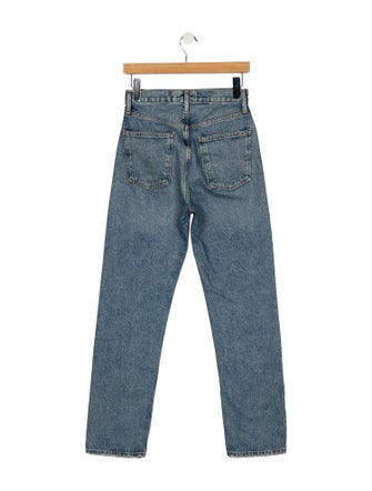 AGOLDE High-Rise Straight Leg Jeans