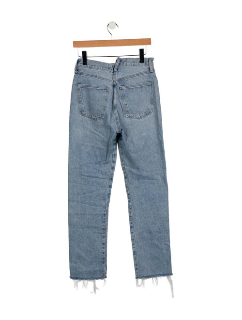 AGOLDE High-Rise Straight Leg Jeans