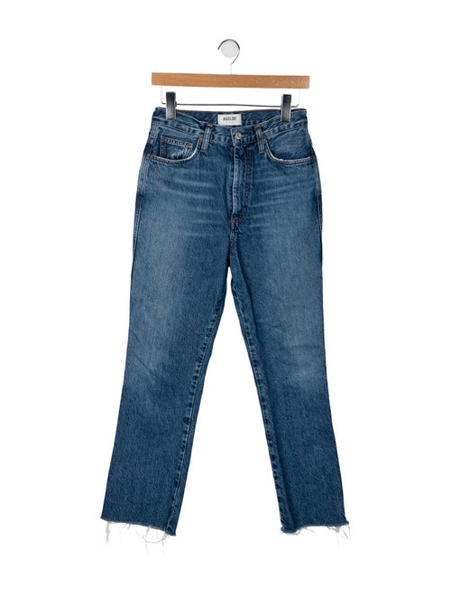 AGOLDE High-Rise Straight Leg Jeans