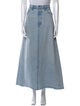 AGOLDE Distressed Accents Long Skirt