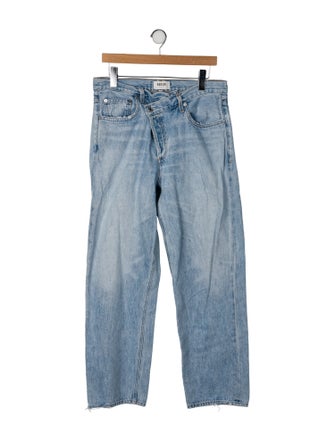 AGOLDE High-Rise Straight Leg Jeans