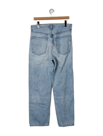 AGOLDE High-Rise Straight Leg Jeans
