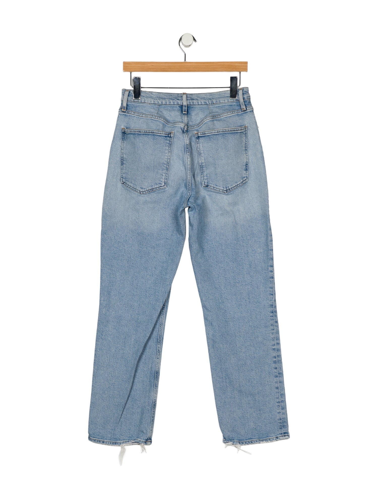 AGOLDE High-Rise Straight Leg Jeans