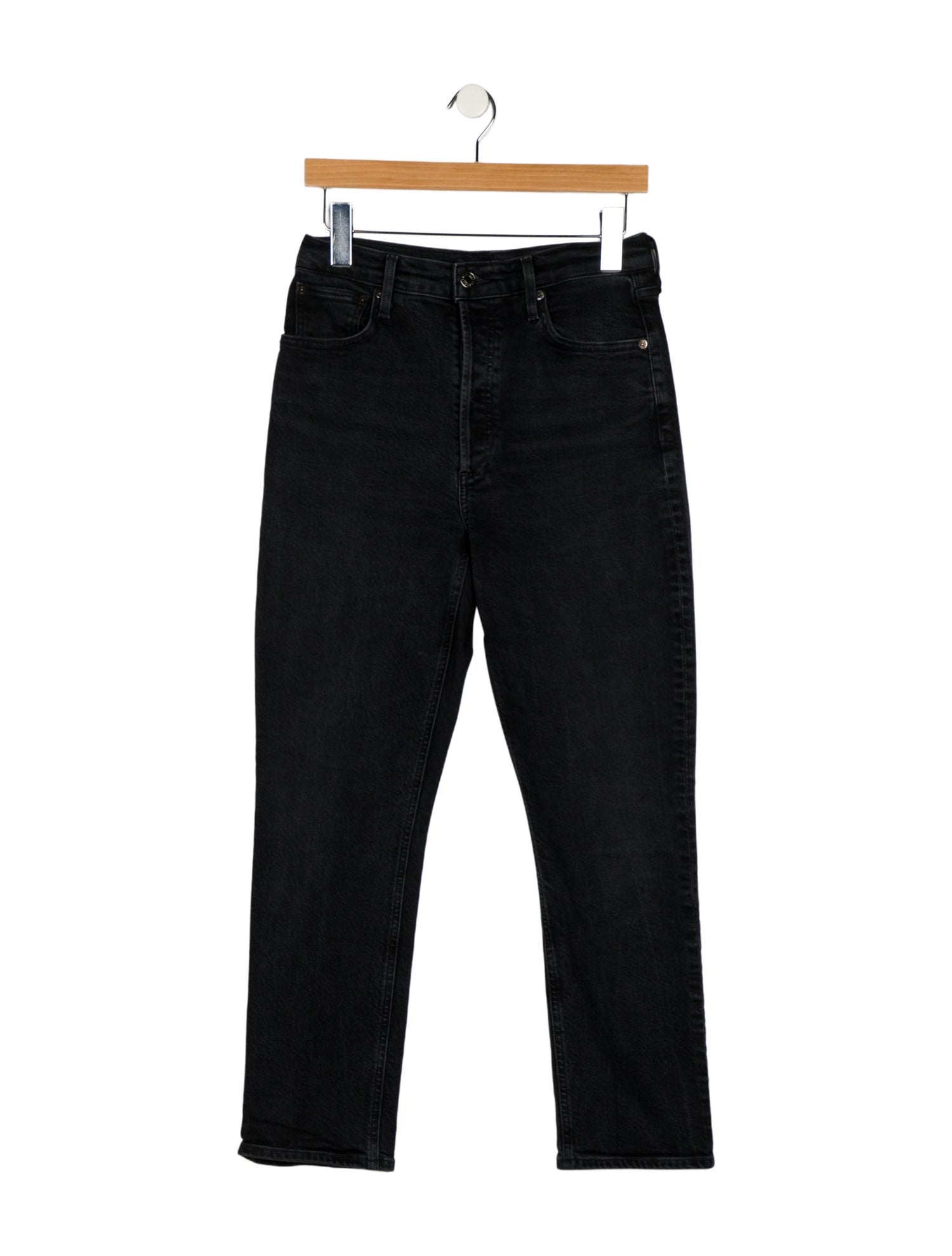 AGOLDE High-Rise Straight Leg Jeans