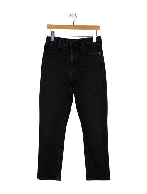 AGOLDE High-Rise Straight Leg Jeans
